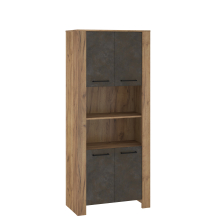 Regał na książki z szafkami i półkami SLI-09 SLIDE Podstawowe (1)