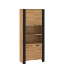 Regał na książki z szafkami i półkami SLI-09 SLIDE Podstawowe (3)