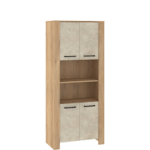 Regał na książki z szafkami i półkami SLI-09 SLIDE Podstawowe (5)