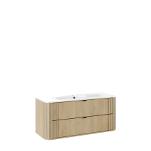 Szafka łazienkowa wisząca z umywalką 120 cm OVALIA CREMONA Podstawowe