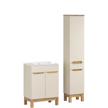 Zestaw mebli do łazienki SET-BAC 60 HC BALI CASHMERE Podstawowe
