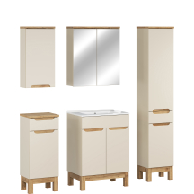 Zestaw mebli do łazienki SET-BAC 60 HC MC BALI CASHMERE Podstawowe