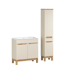 Zestaw mebli do łazienki SET-BAC 80 HC BALI CASHMERE Podstawowe