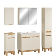 Zestaw mebli do łazienki SET-BAC 80 HC MC BALI CASHMERE Podstawowe