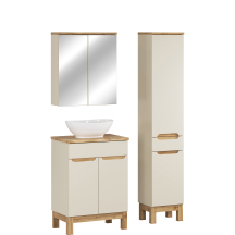 Zestaw mebli do łazienki SET-BAC 60 HC MC BALI CASHMERE Podstawowe