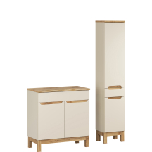 Zestaw mebli do łazienki SET-BAC 80 HC BALI CASHMERE Podstawowe