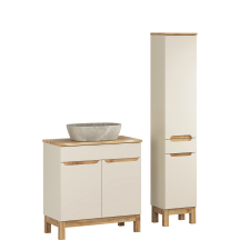 Zestaw mebli do łazienki SET-BAC 80 HC BALI CASHMERE Podstawowe
