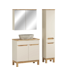 Zestaw mebli do łazienki SET-BAC 80 HC MC BALI CASHMERE Podstawowe