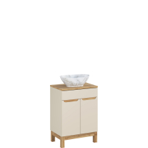 Szafka łazienkowa stojąca z umywalką 60 cm BALI CASHMERE Podstawowe