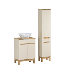 Zestaw mebli do łazienki SET-BAC 60 HC BALI CASHMERE Podstawowe