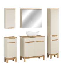 Zestaw mebli do łazienki SET-BAC 80 HC MC BALI CASHMERE Podstawowe