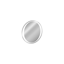 Okrągłe lustro łazienkowe AURELIA LED 80 cm Podstawowe