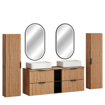Zestaw mebli do łazienki SET-ADO B HC ADEL OAK Podstawowe