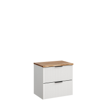 Szafka łazienkowa wisząca z blatem 60 cm ADEL WHITE Podstawowe