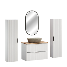 Zestaw mebli do łazienki SET-ADW 80 HC ADEL WHITE Podstawowe