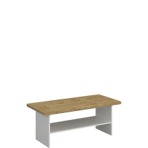 Stolik ława do salonu Biały / Dąb Harbor RIVA Podstawowe