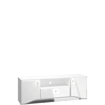 RTV Szafka pod telewizor galmour Biały Połysk GLAMOUR Podstawowe