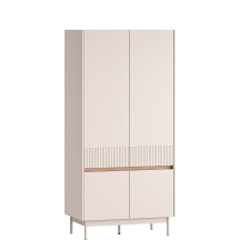 Szafa ubraniowa dwudrzwiowa Kaszmir DUNEA Podstawowe