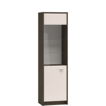 Witryna wysoka 1-drzwiowa front Kaszmir Połysk AVANTE Podstawowe