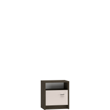 Szafka nocna 1 drzwiczki front Kaszmir Połysk AVANTE Podstawowe