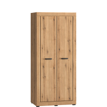 Dwudrzwiowa szafa do salonu Dąb Evoke DORA Podstawowe