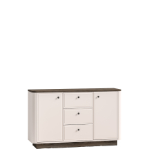 Komoda 138 2-drzwiowa 3 szuflady Kaszmir Mat VILAVIO Podstawowe