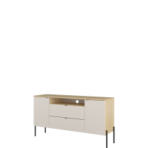 Komoda z drzwiami i szufladami Dąb Lindberg / Kaszmir 24LKOG26 TYP-26 ORE Podstawowe