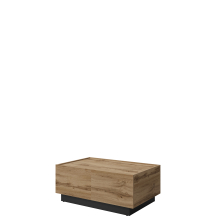 Stolik kawowy EKO rozsuwany Dąb Wotan / Czarny Onyx 24N6MJ96 TYP-96 Podstawowe