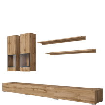 Meblościanka do salonu Dąb Wotan 24N0BM10 TYP-10 BAROS Podstawowe