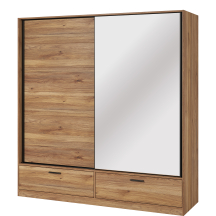 Szafa z lustrem 180 cm Dąb Mauvella 22MA1662 TYP-62 BETA Podstawowe