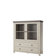 Niska witryna Kredens z szufladami Beż Jasny 24D1JU46 TYP-46 EVORA Podstawowe