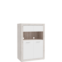 Szafka 90 cm BCCS321-M958 Dąb Piaskowy / Biały BACCIO Podstawowe