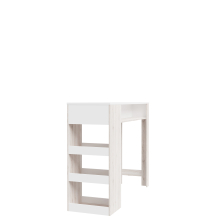 Regał barowy 150 cm MFF2056-M959 Dąb Piaskowy / Biały BACCIO Podstawowe