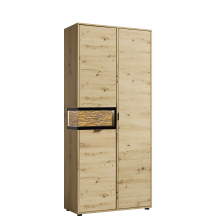 Szafa 3-drzwiowa 90 cm z oświetleniem EV1 Artisan EVOLUTION Podstawowe