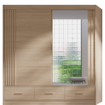 Szafa przesuwna dwudrzwiowa 200 cm z lustrem CANADA CA-11 Riva CANADA Podstawowe