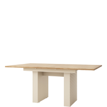 Stół rozkładany TI6 prostokątny 140-185 Cashmere / Dąb olejowany TILA Podstawowe