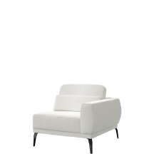 Fotel z jednym bokiem 1,5/B Prawy VELUMO Podstawowe