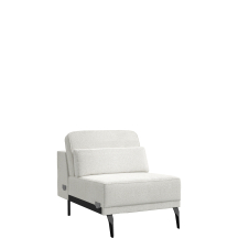 Fotel bez boków 1,5 VELUMO Podstawowe