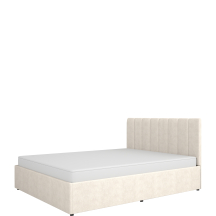 Łóżko tapicerowane 140 x 200 ze stelażem i pojemnikiem MO12 MOSSA Podstawowe (1)