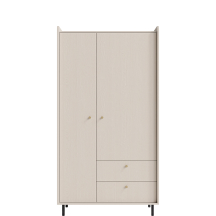 Szafa dwudrzwiowa Beż Piaskowy GR12 GRANDE Podstawowe