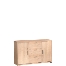 Komoda dwudrzwiowa z szufladami G-2 Dąb Cremona GRANDE Podstawowe
