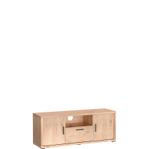 Szafka RTV dwudrzwiowa z szufladą G-6 Dąb Cremona GRANDE Podstawowe