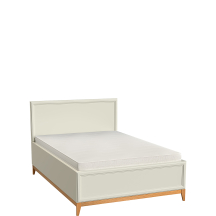 Łóżko 140 x 200 ze stelażem i pojemnikiem W-17 WINDSOR Podstawowe