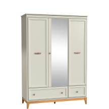 Szafa 3-drzwiowa z lustrem do sypialni W-15 WINDSOR Podstawowe