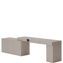 Meble młodzieżowe z biurkiem SET-06P WOOW Podstawowe