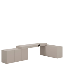 Zestaw komód młodzieżowych z biurkiem SET-07L WOOW Podstawowe