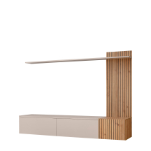 Meblościanka SOLO Hickory Jackson / Czarny Podstawowe