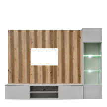 Meblościanka XARI XR L Perla Gray / Artisan XARI Podstawowe