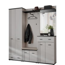 Zestaw do przedpokoju z poduszką HG3+P2 Kaszmir HUGO Podstawowe