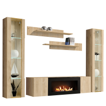 Meblościanka z oświetleniem M2 Hickory Jackson FLY HICKORY JACKSON Podstawowe